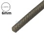 Détail de la lime à aiguille ronde T12 de 6 mm de diamètre avec ses stries visibles