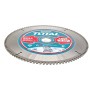 Disque, lame de scie circulaire TCT pour aluminium 254×2×30mm T100 , Max6000/min TOTAL | TAC2337210