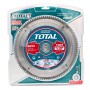 Disque, lame de scie circulaire TCT pour aluminium 254×2×30mm T100 , Max6000/min TOTAL | TAC2337210