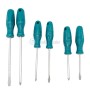Ensemble de tournevis PH1,PH2,SL5.5,SL6.5 et tournevis de précision PH0,SL3,T6,T8 avec aimant 10 PCS TOTAL TOOLS | THTDC251001