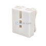 Lot de 200 connecteurs rapides à 2 broches pour câbles électriques 240 V 6A, en plastique