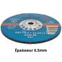قرص تجليخ للمعادن، أبعاده 230 × 6.5 × 22.23 مم، أقصى سرعة دوران 6650 م/دقيقة، A42S-BF F27 أش دي برو