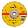 MaBricole | HD PRO | Pour meuleuse | Disque à couper pour l'inox 230×2.5×22.23mm max RPM 6650/min EA30T F42 HD PRO