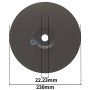 MaBricole | HD PRO | Pour meuleuse | Disque à couper pour l'inox 230×2.5×22.23mm max RPM 6650/min EA30T F42 HD PRO