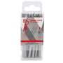 Lot de 10 mèches HSS de 6 mm pour métal en boîte plastique transparente