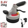 Ventouse vibrante sans fil pour carrelage avec batterie 8,4V et chargeur, capacité 25 kg
