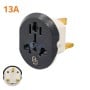 MaBricole | HD PRO | Interrupteur et prise | Adaptateur prise électrique Anglaise 13A 250V HD PRO