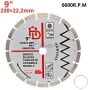 MaBricole | HD PRO | Pour meuleuse | Disque diamant 230x22.2mm, coupe brique, blocs, béton, céramique et marbre HD PRO | HDM0069
