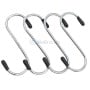 Ensemble de 4 crochets en forme de S en acier inoxydable 115mm ZHENGTU | ZT-3064