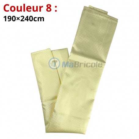 Rideau de douche hauteur 190 largeur 240 cm ±10cm en polyester avec finition résistante à l’eau DIAMOND