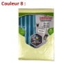 Rideau de douche hauteur 190 largeur 240 cm ±10cm en polyester avec finition résistante à l’eau DIAMOND