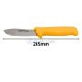 MaBricole | SOFICLEF | Outils de découpe | Couteau en acier à haute teneur en carbone inoxydable anti-taches, manche en polypropylène longueur 245mm SOFICLEF | P9001-S