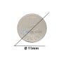MaBricole | METAMA | Batteries et chargeur | Jeu de 10 piles bouton Alkaline LR44H AG13 de 1.5V METAMA | LR44HB10