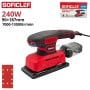 MaBricole | SOFICLEF | Ponceuse et polisseuse | Ponceuse vibrante 240W, Plateau de ponçage 90 x 187 mm SOFICLEF | PVB-240Z