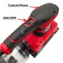 MaBricole | SOFICLEF | Ponceuse et polisseuse | Ponceuse vibrante 240W, Plateau de ponçage 90 x 187 mm SOFICLEF | PVB-240Z