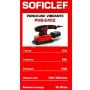 MaBricole | SOFICLEF | Ponceuse et polisseuse | Ponceuse vibrante 240W, Plateau de ponçage 90 x 187 mm SOFICLEF | PVB-240Z
