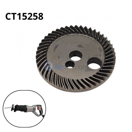 Pignon circulaire en métal avec dents inclinées pour scie sabre, modèle CT15258