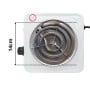 MaBricole | STER TOOLS | Accessoires maison | Plaque chauffante, Résistance électrique 1000W 14cm avec variateur STER TOOLS
