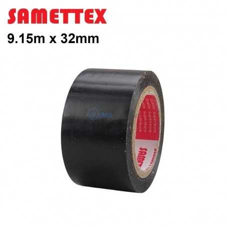 MaBricole | SAMETTEX | Accessoires d'électricité | Chatertone noir 9.15m largeur 32mm pour l'isolation électrique et l'installation SAMETTEX
