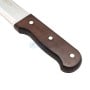 MaBricole | LAIKA | Outils de découpe | Couteau en acier inoxydable longueur 350mm largeur 40mm manche en bois LAIKA | 4146-40-355