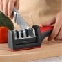 MaBricole | | Autre outils | Aiguiseur de couteaux de cuisine manuel sans effort rapide et pratique pour la maison et le camping en plastique durable