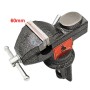 Etau d'établi 60mm à base pivotante ouverture maximale 65mm OPTIMUS | GS32244