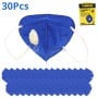 MaBricole | LAMBOSS | Protection respiratoires | Lot de 30 masques poussière type FFP KN95 avec valve d'expiration efficacité de filtration 95% des particules LAMBOSS | LB-8914