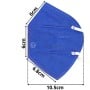 MaBricole | LAMBOSS | Protection respiratoires | Lot de 30 masques poussière type FFP KN95 avec valve d'expiration efficacité de filtration 95% des particules LAMBOSS | LB-8914