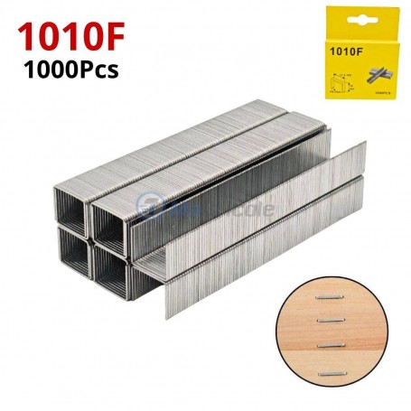 عبوة من 1000 دبوس من النوع D، صنف 1010F، 10×11.3 مم