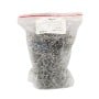 Sac plastique transparent contenant 500 agrafes métalliques pour pistolet de soudage.