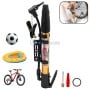 MaBricole | HD PRO | Autre outils | Gonfleur à main multi-usage, Pompe à air manuelle portatif 30cm avec support de fixation sur vélo HD PRO | HDPA003