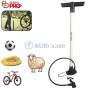 Gonfleur à main multi-usage, Pompe à air manuelle portatif 59cm en aluminium HD PRO | HDPA010