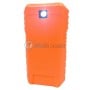 Coque orange pour multimètre numérique avec lumière LED allumée