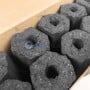 MaBricole | DRAGON FLAME | Accessoires maison | Lot de 20Pcs Charbon compressé 100% naturel sans (produits chimiques, fumée, flamme, odeur) pour barbecue DRAGON FLAME