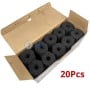 MaBricole | DRAGON FLAME | Accessoires maison | Lot de 20Pcs Charbon compressé 100% naturel sans (produits chimiques, fumée, flamme, odeur) pour barbecue DRAGON FLAME