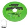 Disque à couper/meuler le verre, cristal, jade et céramique 115x22.23mm SHILI TOOLS | SL-T2721