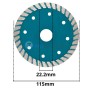 Disque diamant coupe pierres 115 x 22,23 mm épaisseur 2mm ENCOM | KA1145