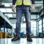 Chaussure de sécurité en tige flyknit anti écrasement anti perforation avec système de laçage rotatif BEETRO | TC0851