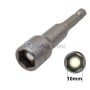 Embouts a douille magnétique 5pcs 10×65 mm ∅10mm 3/8" SHILI TOOLS |SL-P0028