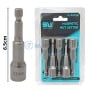 Embouts a douille magnétique 5pcs 10×65 mm ∅10mm 3/8" SHILI TOOLS |SL-P0028