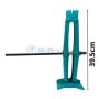 MaBricole | ENCOM | Outils de levage | Cric à ciseaux manuel de voiture 2ton min 9.5cm max 39.5cm ENCOM | MC1020