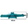 MaBricole | ENCOM | Outils de levage | Cric à ciseaux manuel de voiture 2ton min 9.5cm max 39.5cm ENCOM | MC1020