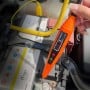 جهاز اختبار الجهد الرقمي (من 2.5 إلى 32 فولت) وكاشف الأعطال، بشاشة LCD، على شكل قلم، للسيارات من أش بي
