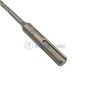 Mèche de perforateur SDS PLUS en métal avec embout spécifique pour fixation dans l'outil