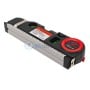 Niveau laser multifonction 4-en-1 laser horizontal vertical, 4 niveau, règle de 15 cm, mètre ruban 3m XIHER-O