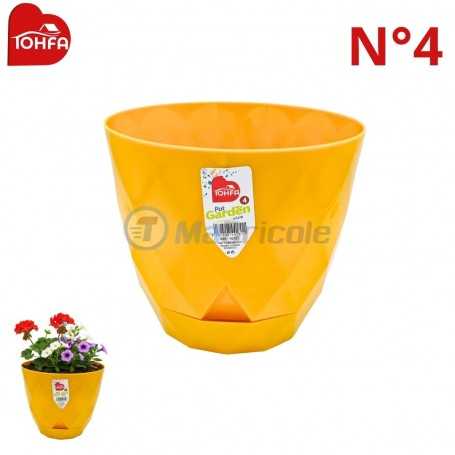 MaBricole | TOHFA | Accessoires maison | Pot de fleurs en plastique avec une forme géométrique N°4 TOHFA | TG131