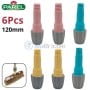 MaBricole | PAREL | Accessoires maison | Ensemble de 6 fixateur de manche en plastique de 120 mm PAREL