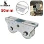 Double poulie métallique 50mm pour portail coulissant avec forme en O