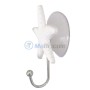 علاقة جدارية بلاستيكية مع شفاطة على شكل نجمة