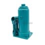 Cric bouteille hydraulique bleu pour voiture, capacité 5 tonnes, hauteur ajustable 18 à 35 cm